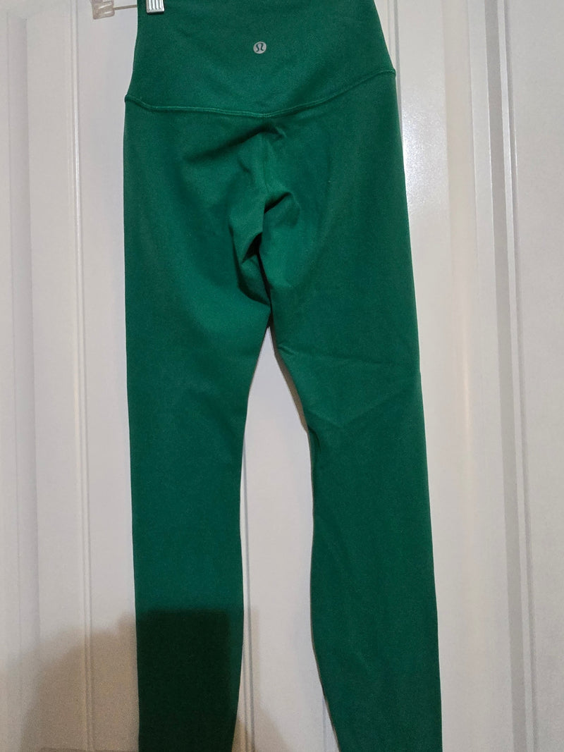 LULULEMON Wunder Train Green Size 0