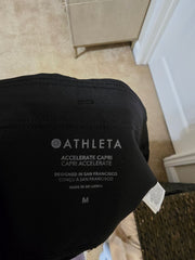 ATHLETA Blk Crop Leggings