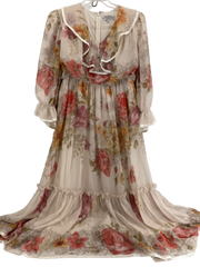 The J. Peterman Company Silk Floral Dress