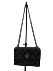 Kurt Geiger Black Studded Shoreditch Crossbody Purse