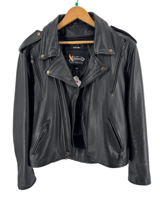 Xelement Advanced Motorcycle Gear Leather Jacket Size LG
