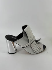 Gianni Bini White Paisleigh Heels