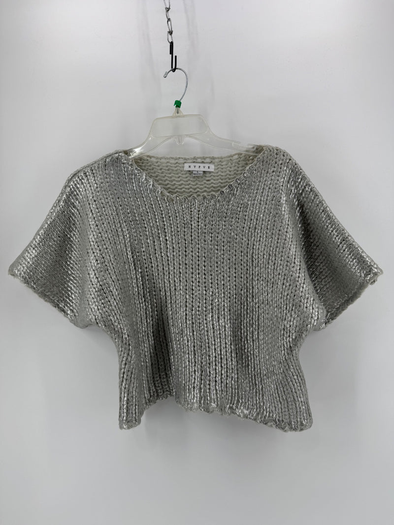 HYFVE Silver Knit Top