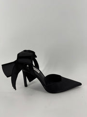 Steve Madden Black Bow Point Heels