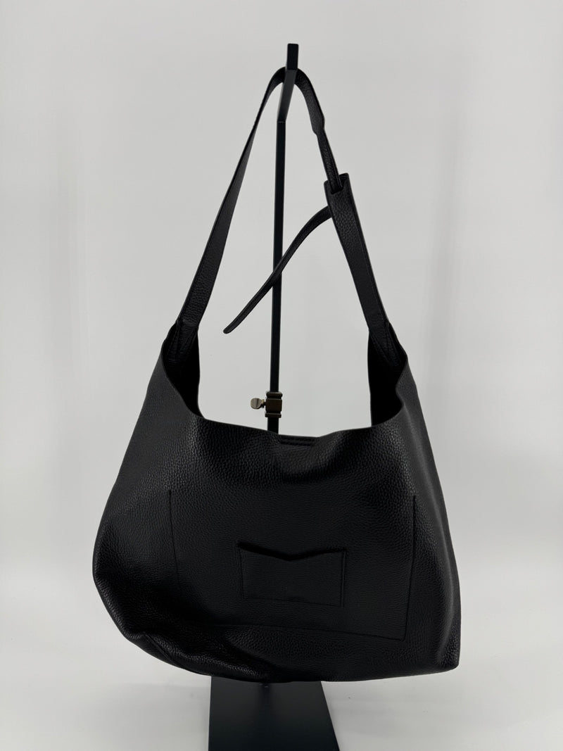 Michael Kors Black Leather Shoulder Bag