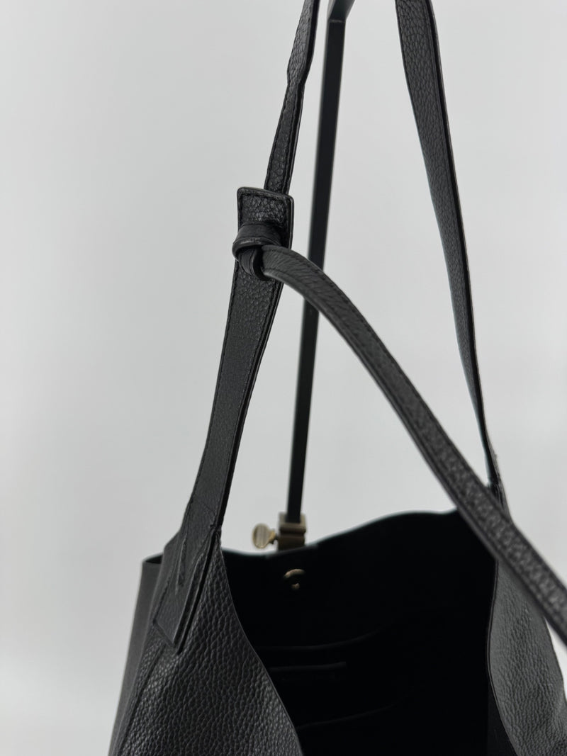 Michael Kors Black Leather Shoulder Bag