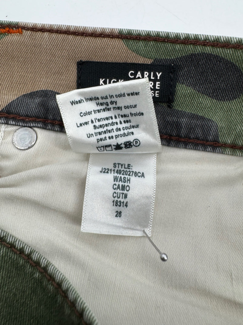 Veronica Beard Carly Kick Flare Pants 