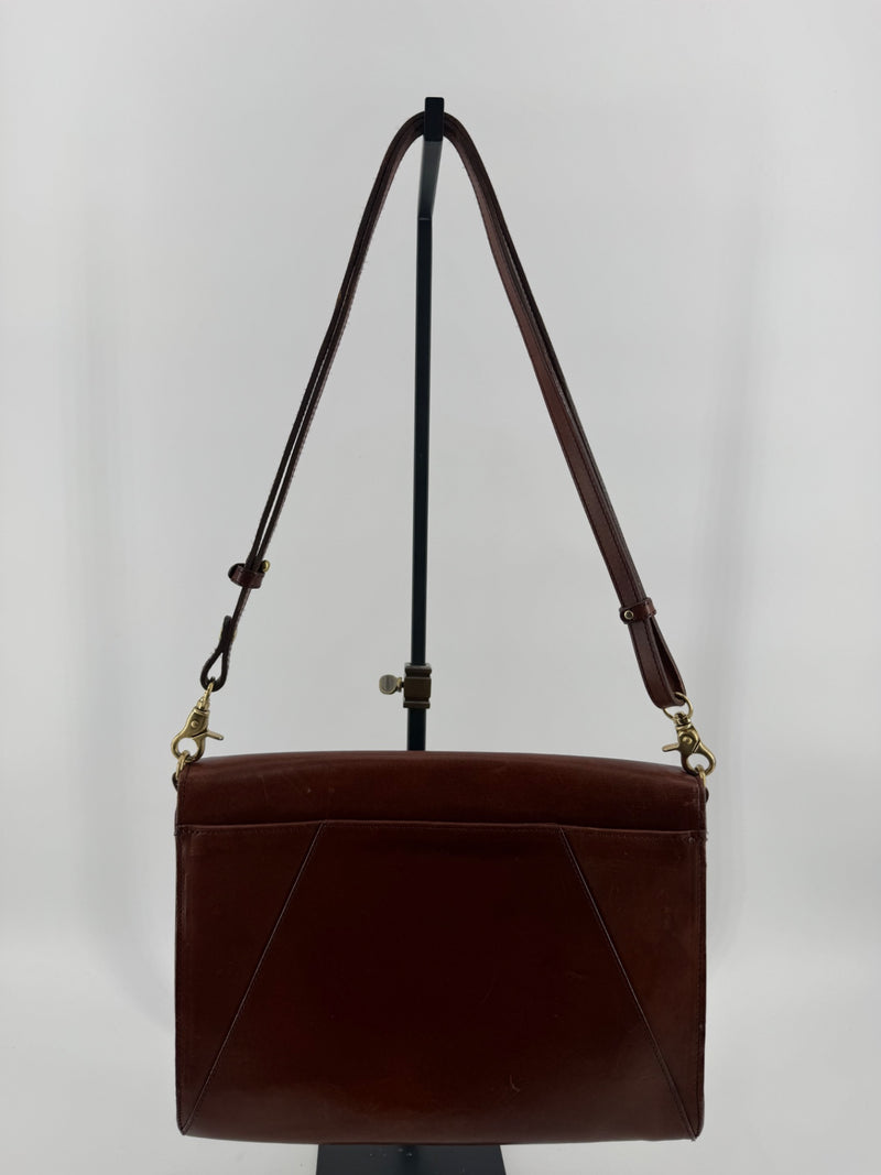 Brahmin Leather Adjustable Crossbody Purse