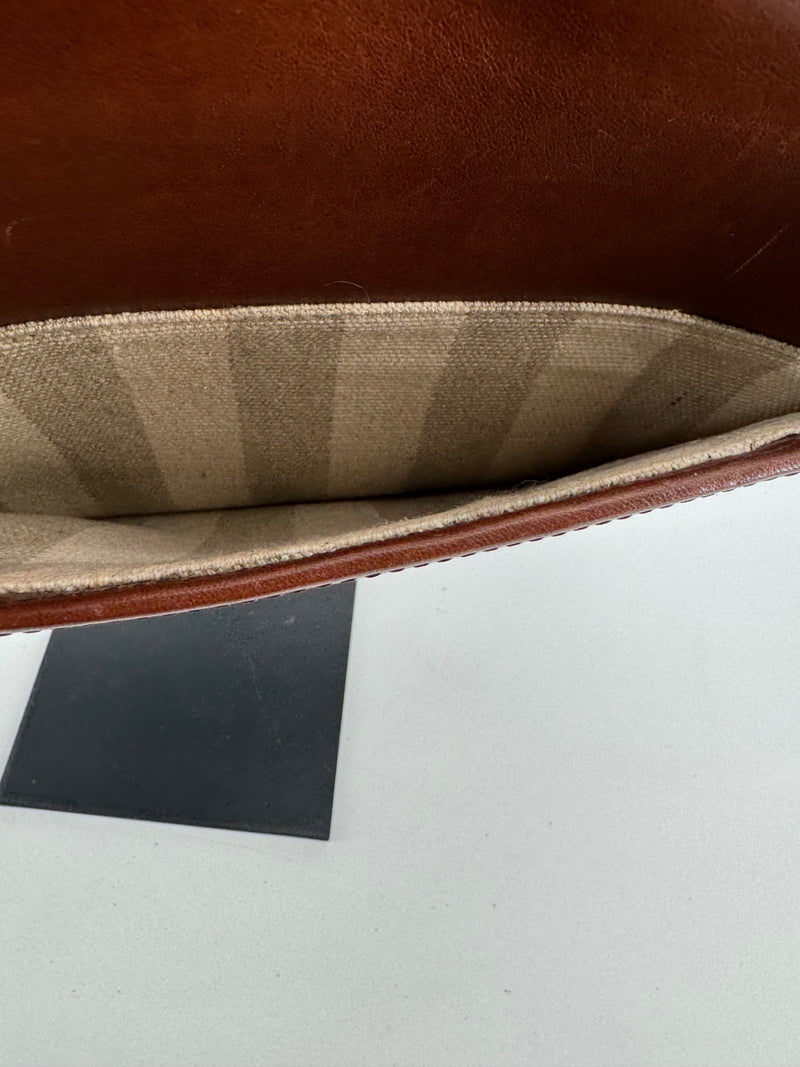 Brahmin Leather Adjustable Crossbody Purse