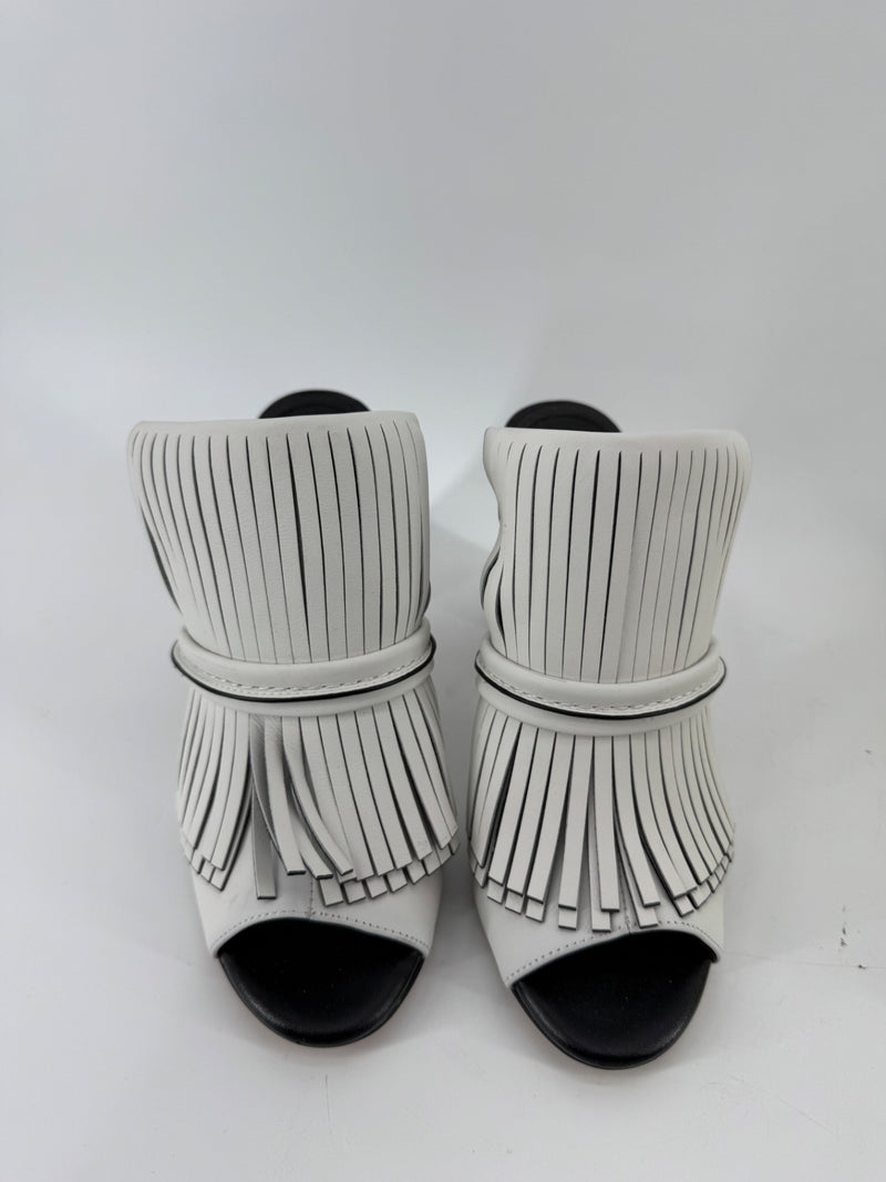 Gianni Bini White Paisleigh Heels
