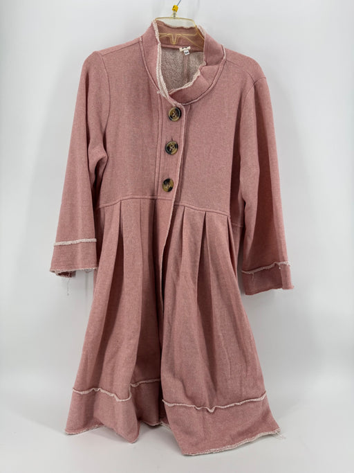 Ivy Jane Pink Button Coat