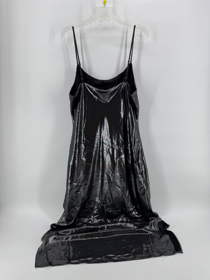 Express Silver Shine Dress