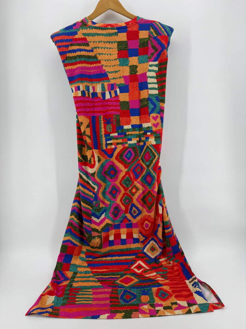 Farm Rio Multicolor Sleeveless Dress