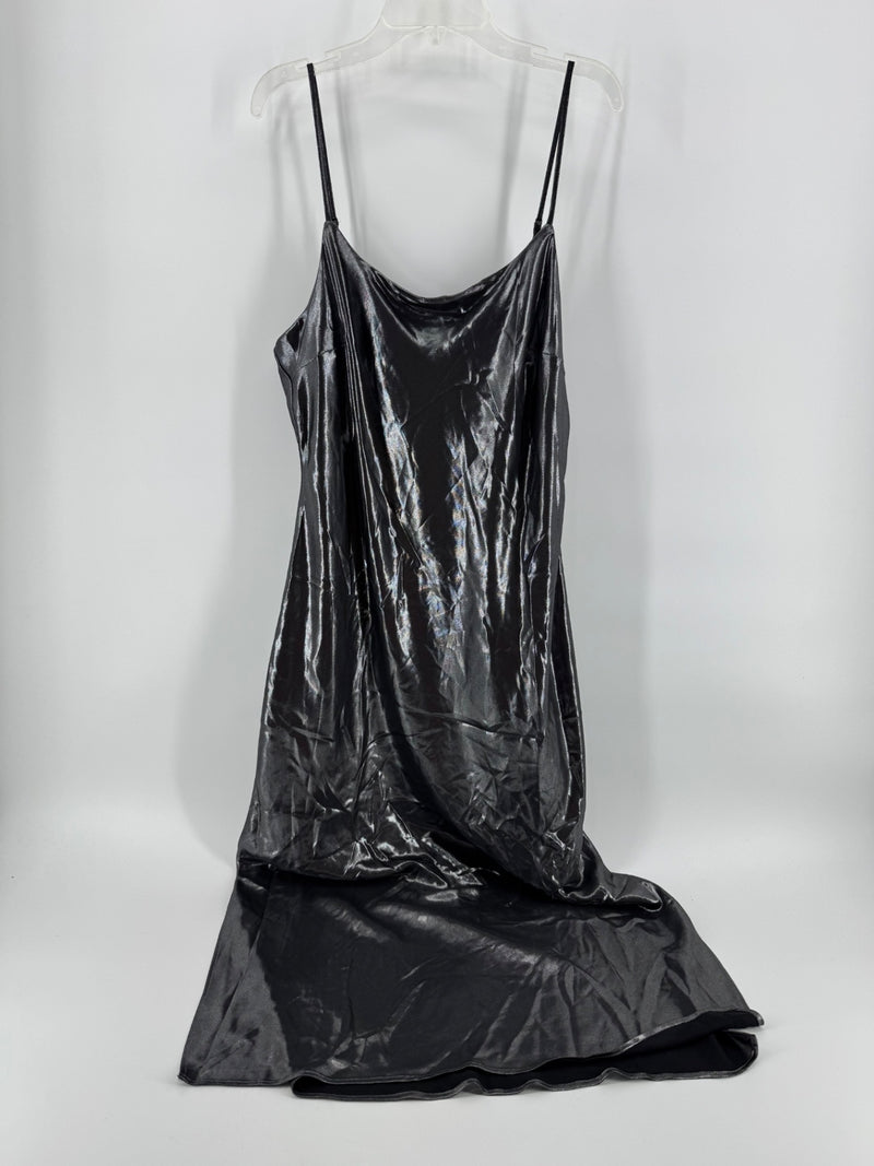 Express Silver Shine Dress