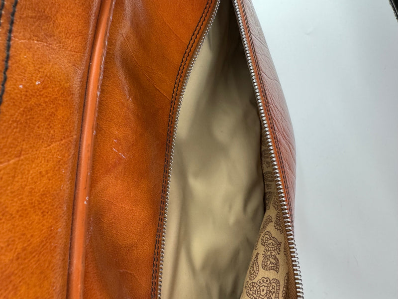 Unbranded Brown Leather Messenger Bag