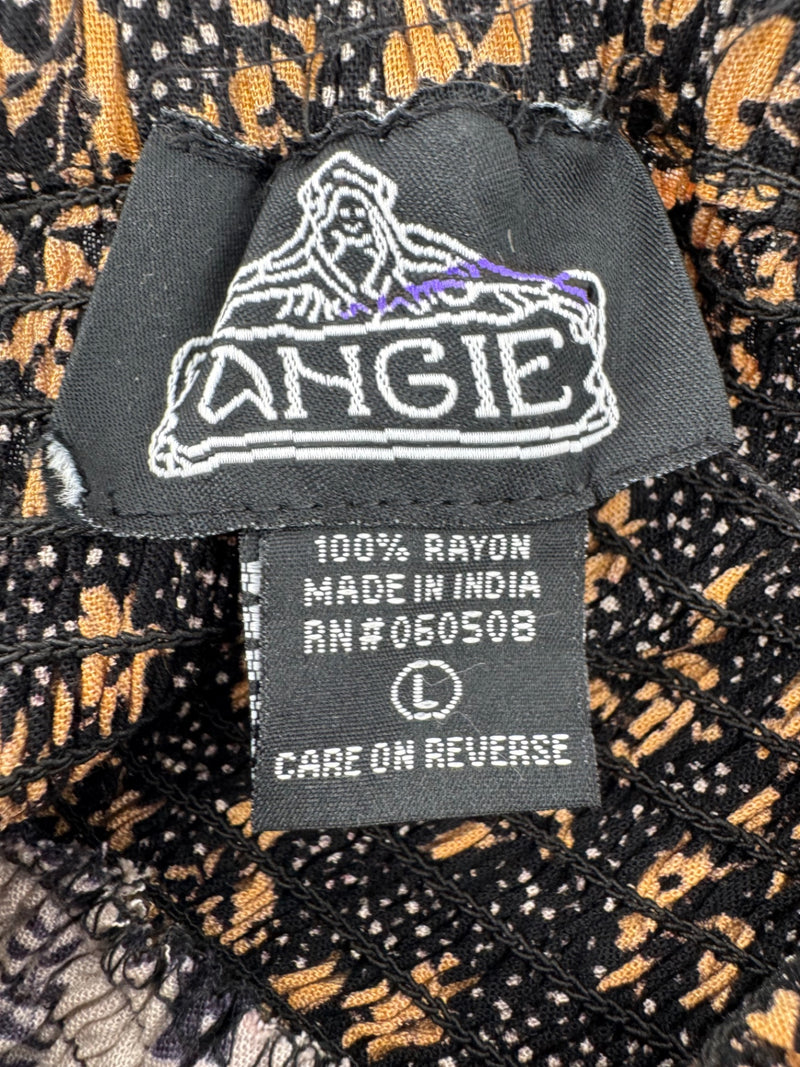 Angie Multicolor Printed Dress