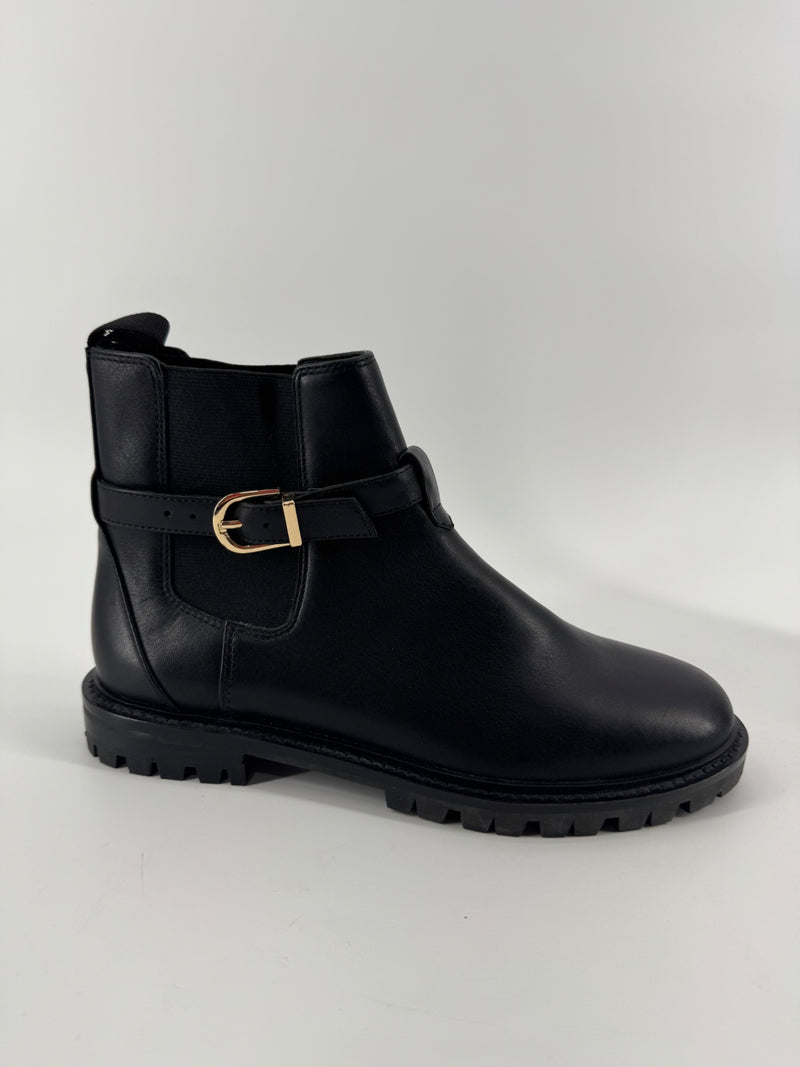 J. Crew Black Ankle Boots