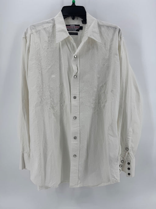Brooks & Dunn White Button Up
