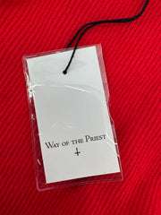Way of the Priest Red Buckle Dress