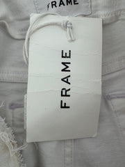 FRAME White Denim Jeans