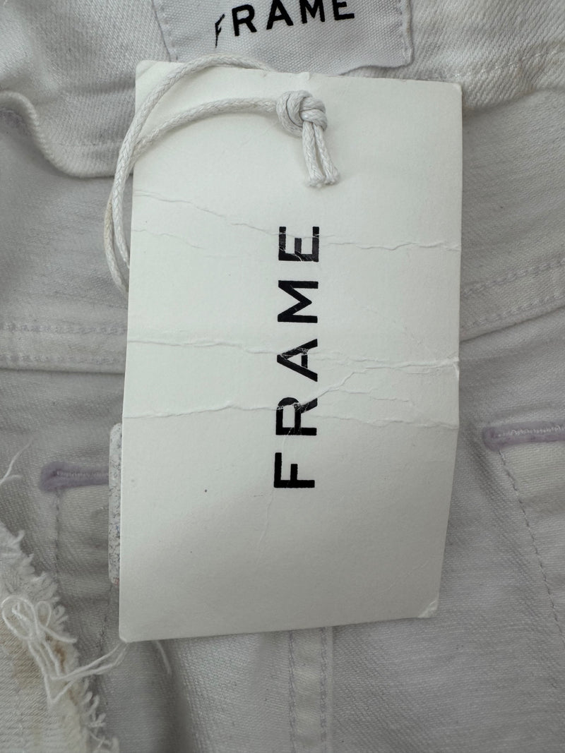FRAME White Denim Jeans