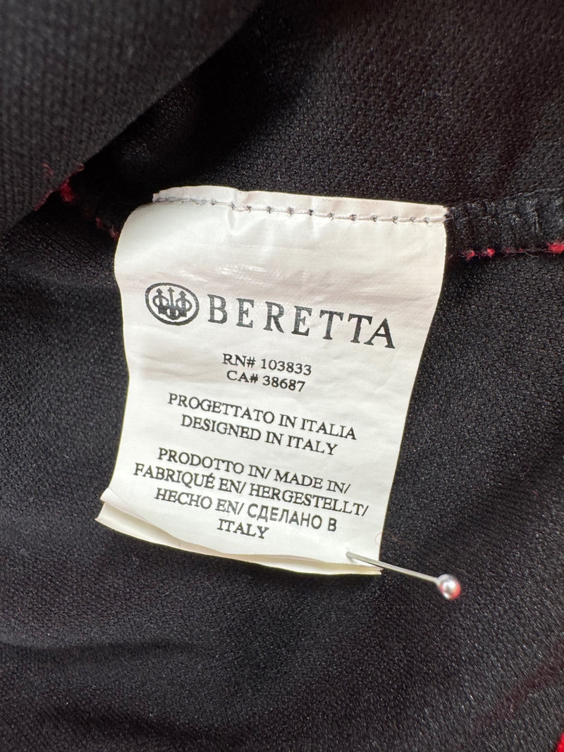 Beretta Red Quarter Zip Pullover
