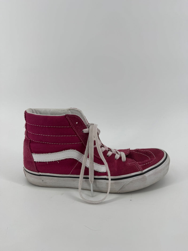 Vans Red High Top Sneakers