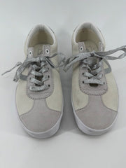Vans White/Silver Low Top Shoes