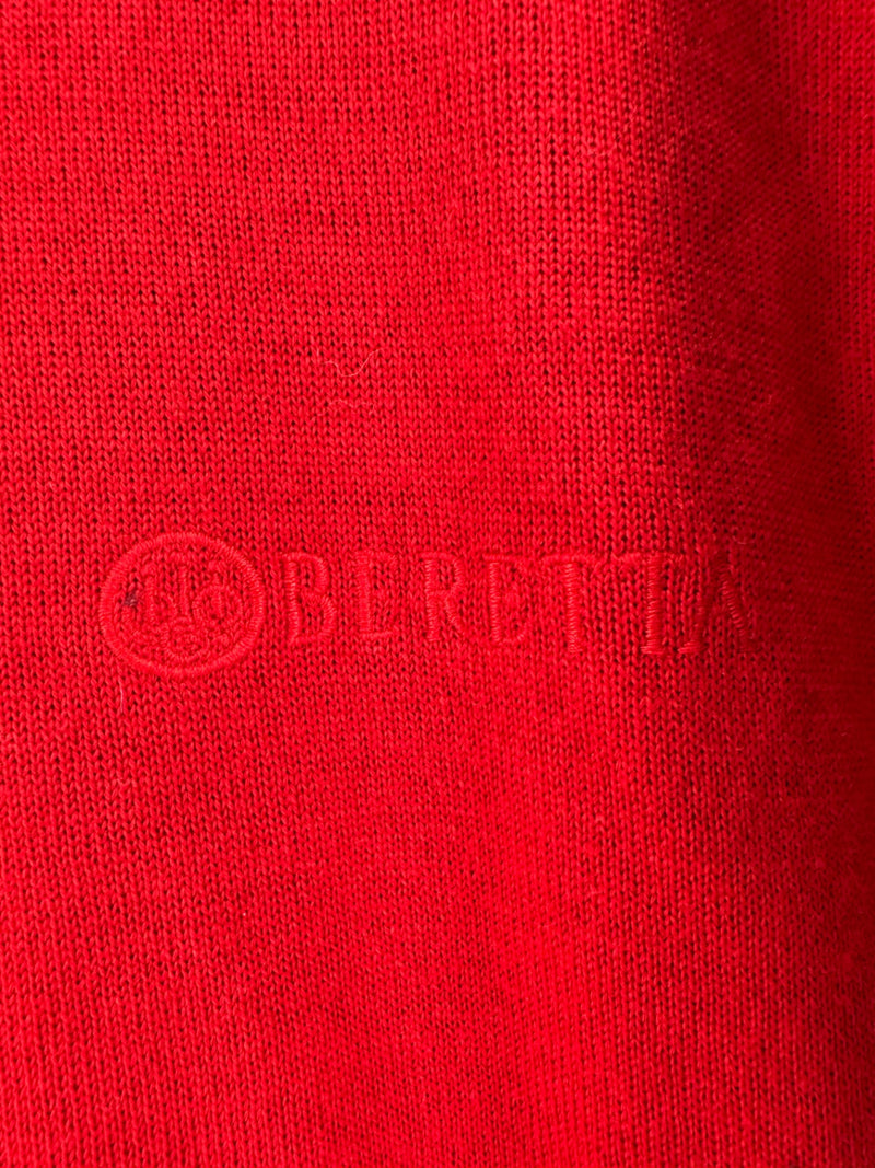 Beretta Red Quarter Zip Pullover