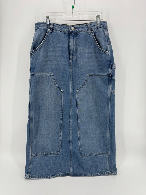 BDG Long Denim Skirt