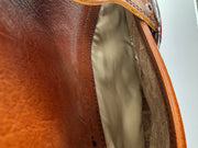 Unbranded Brown Leather Messenger Bag