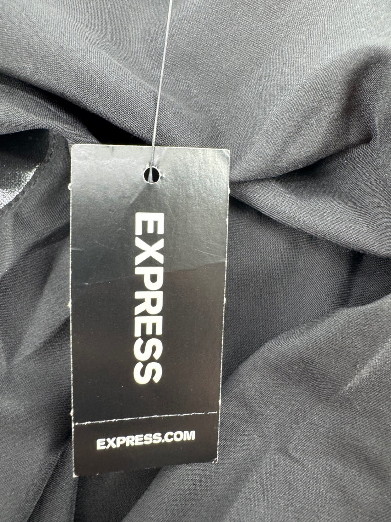 Express Silver Shine Dress
