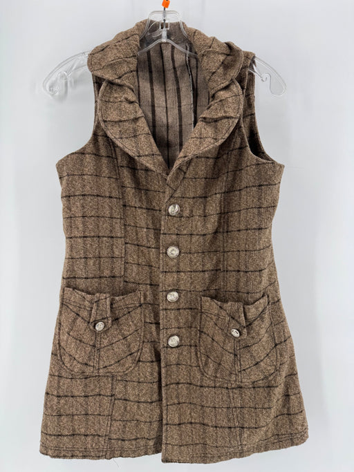 Unbranded Handmade Plaid Vest