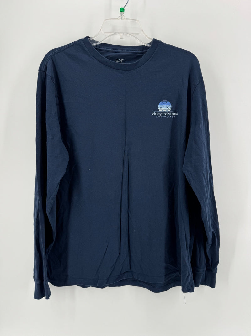 Vineyard Vines Navy Long Sleeve
