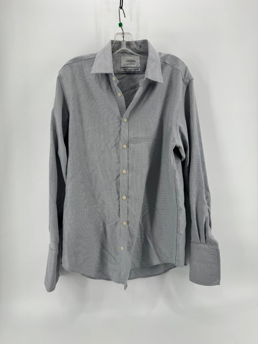Charles Tyrwhitt Gray Slim Fit Button Up