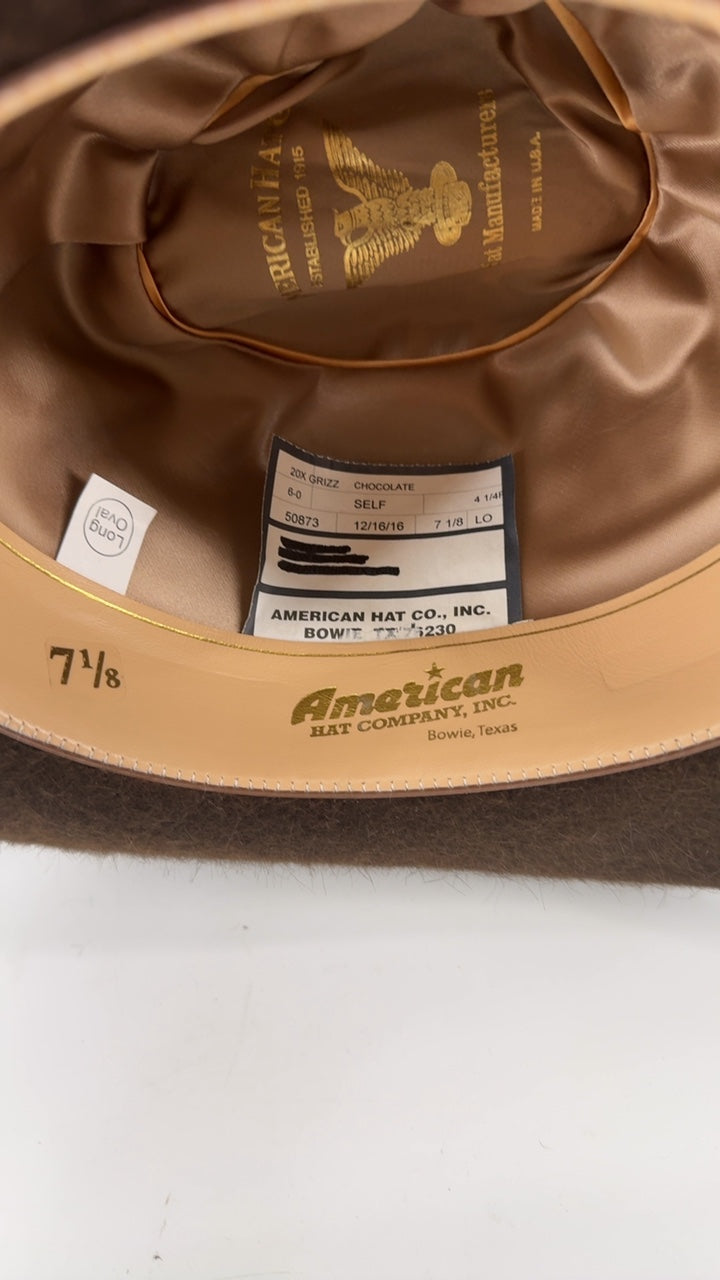 American Hat Company Grizzly 7 3/16 Hat