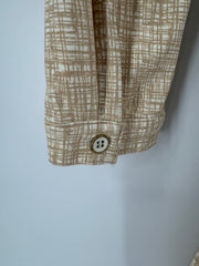 J.McLaughlin Beige Button Up Dress