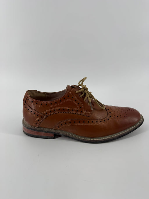 Bruno Marc Brown Leather Shoes