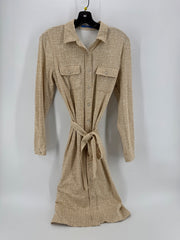 J.McLaughlin Beige Button Up Dress