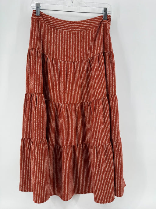 THML Rust/White Dot Maxi Skirt