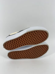 Vans Cream/Black Checkered Print