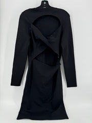 Alice + Olivia Black Long Sleeve Dress