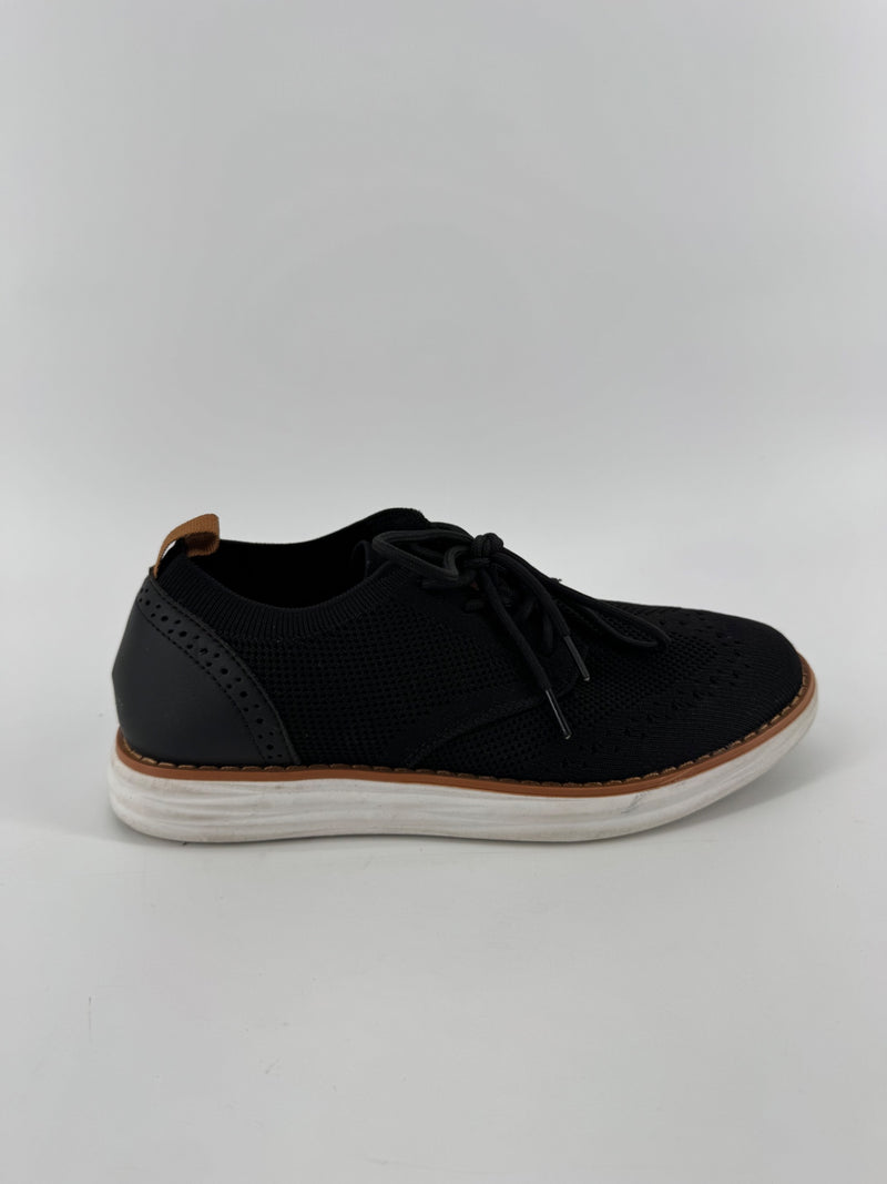 Bruno Marc Black Fabric Shoes