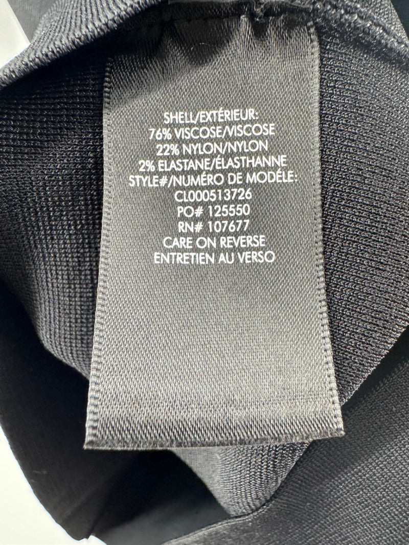 Alice + Olivia Black Long Sleeve Dress