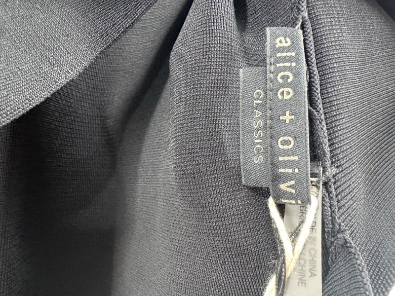 Alice + Olivia Black Long Sleeve Dress