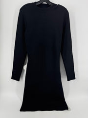 Alice + Olivia Black Long Sleeve Dress