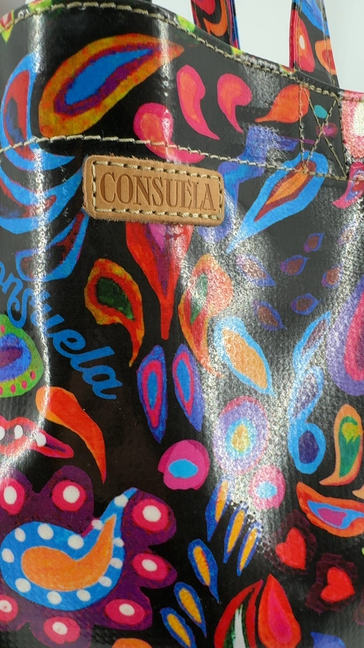 Consuela Soft Side Multicolored Tote