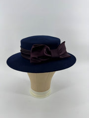Michael Howard Navy Wool Vintage Hat