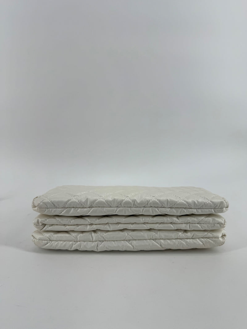 MZ Wallace White Quilted Crossbody