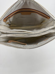 MZ Wallace White Quilted Crossbody